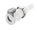 LinkTech 30AC Series Panel Mt. Socket, Valved, 1/4" HB, Sold in a 3-pack