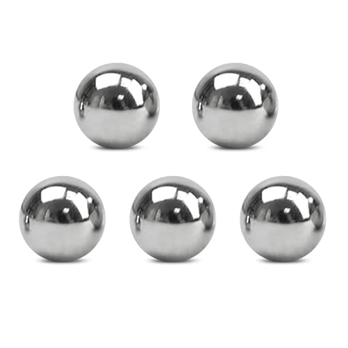 Image of 1-1 /4 inch(31.75mm) Ball Bearing Solid Steel Bearing Balls -Precision Balls - 5 Pieces