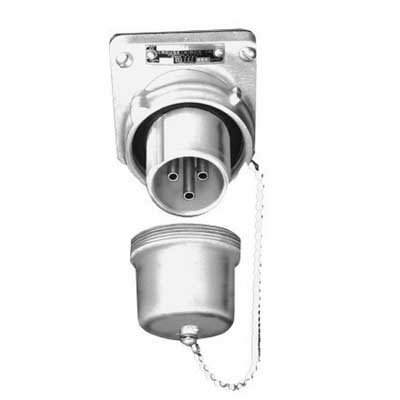 Cooper Crouse-Hinds APQ647 Arktite Style 1 Motor Plug Assembly 60 Amp 600/250 Volt AC/DC 4-Pole 4-Wire
