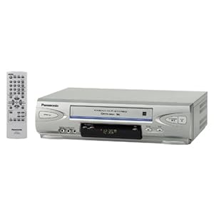 Panasonic PV-V4524S 4-Head Hi-Fi VCR, Silver