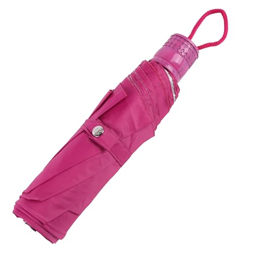 Image of 3-Fold Mono Silver Manual Opening 21.5inch Umbrella for Mens and Womens