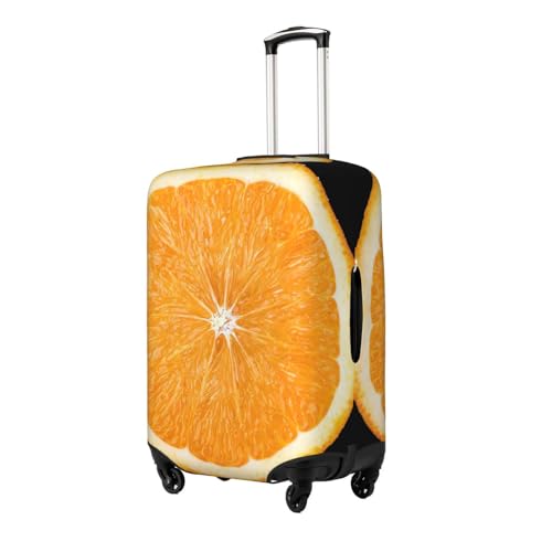 Orange Slice Print Luggage Suitcase Cover Protector Luggage Washable Covers With Concealed Zipper2