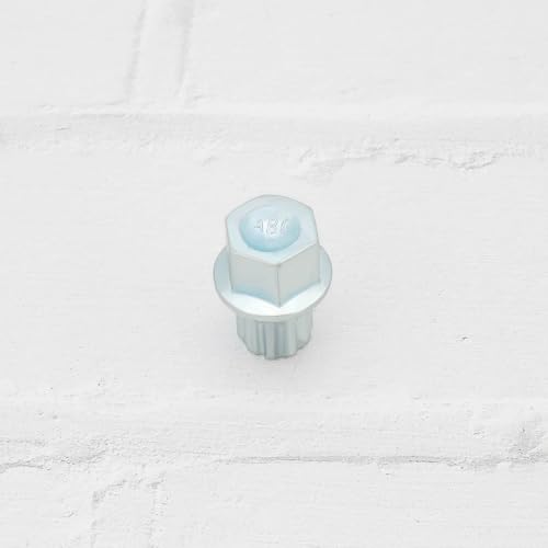 eMagTech 1PC Diebstahlschutz-Radschloss Schlüssel Zum Entfernen von Radmuttern Und Schrauben ABC-0/10PT 16,8 x 31,8mm Zum Entfernen von Rad-/Reifenmuttern Und Schrauben Kompatibel mit VW