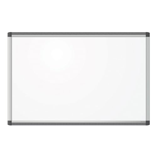 U Brands PINIT Magnetic Dry Erase Board White Board, 36" x 24" Inches, Silver Aluminum Frame