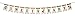 Lillian Rose Woodland Baby Shower Bunting Banner, Neutral, 74"