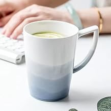 12 Oz Large Ceramic Coffee Mug, Tea Cup with Handle for Office and Home, Dishwasher and Microwave Safe
