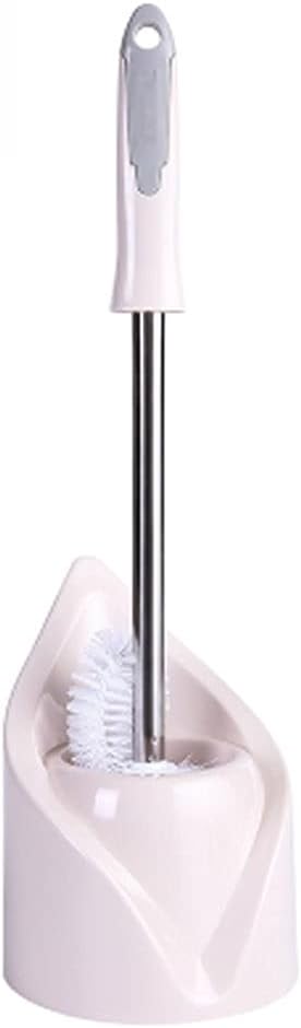 Toilet Cleaner Brush Toilet Brush Holder, Toilet Brushes with No-Slip Handle and Flexible Bristles, Toilet Brush and Holder Set for Bathroom Toilet Brush for Bathroom(A)