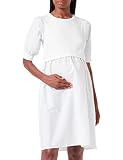 MAMALICIOUS Women's MLCAROLINA June 2/4 JER ABK Dress 2F A. Kleid, Snow White, L