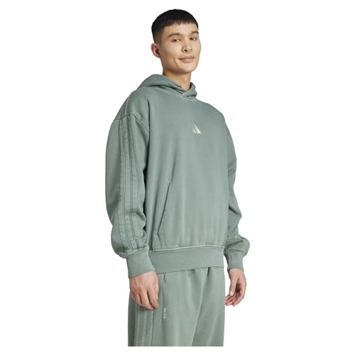 Hoodie en molleton délavé ALL SZN ADIDAS - vue 4