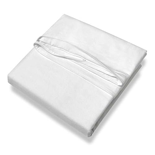 SETEX Antiallergen Schutzbezug für Oberbett, 135 x 200 cm, Evolon-Vlies, Protect & Care, Weiß, EVOL135200751002