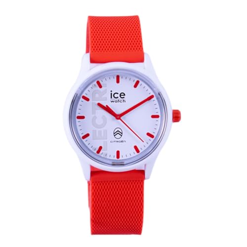 Montre Ice Watch Citroën Electric rouge au poignet des conducteurs au quotidien