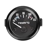 BOROCO Reloj Temperatura Agua Coche, 2 '40 ℃ - 120 ℃ LED Medidor de...