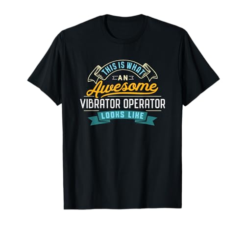 Photo de T-shirt vibromasseur humoristique pour opérateur T-Shirt