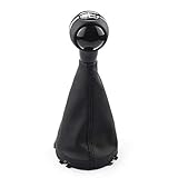Générique Pommeau Levier de Vitesse Boite 6 Noir avec Soufflet Cuir PU et Cadre Compatible avec MINI Cooper   F55 F56 F54 Clubman F57 Décapotable F60 Countryman (2014 2024) 25117641999