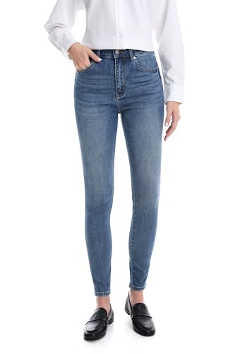 Skinny Jeans for Women High Waisted Pants Stretchy, Cotton Denim Jeggings with Pockets