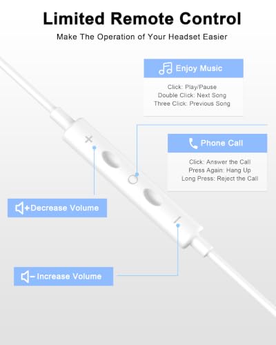 Image of Apple MFi Certified 2Pack USB C Headphones, Wired Earphone for iPhone 17 16