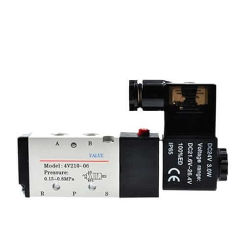 Électrovanne 4V220-06 AC 110V à double solénoïde pour circuit pneumatique