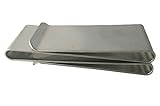 Smart Money Clip Double-Sided Credit Card Holder Cool Stainless Steel Card Holder for Men