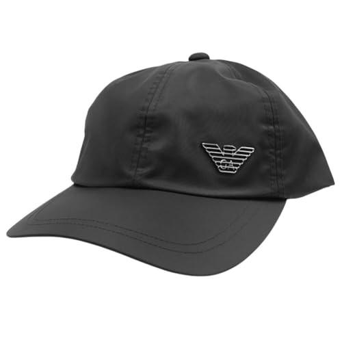 [エンポリオアルマーニ] メンズ キャップ EM001962 AF13454 ブラック [並行輸入品]