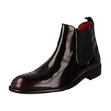 Sonstiges Material Base London Truman Chelsea Boots, - Hi Shine Bordo Burgund - Größe: 45.5 EU