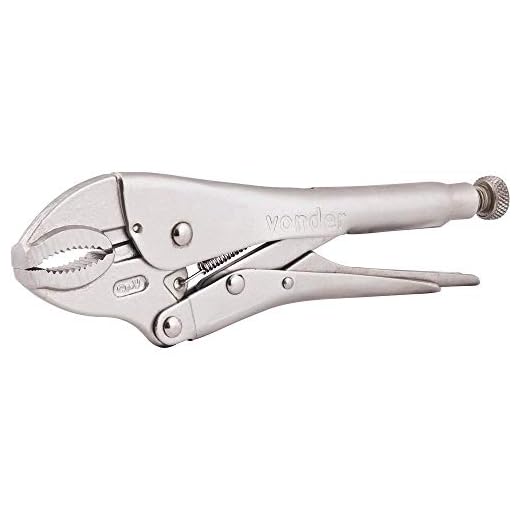 Vonder Alicate De Pressão Mordente Curvo Plus 10'