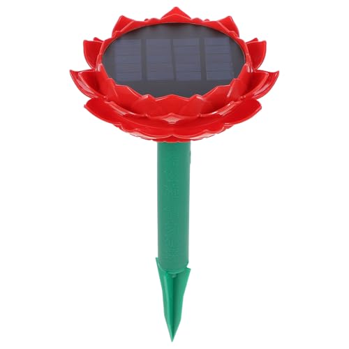 Lecteur de musique solaire étanche Lotus pour prière et extérieur