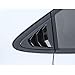 ruihe 2pc Rear Quarter Panel Window Side Louvers Vent Fit for Toyota Corolla Sedan 2019 2020 2021 2022 2023 2024