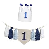 【Largement applicable】: 1 an Banner de chair en haut est une excellente décoration pour une shower, une fête d'anniversaire. Vous pouvez également l'utiliser pour décorer votre chambre pour enfants