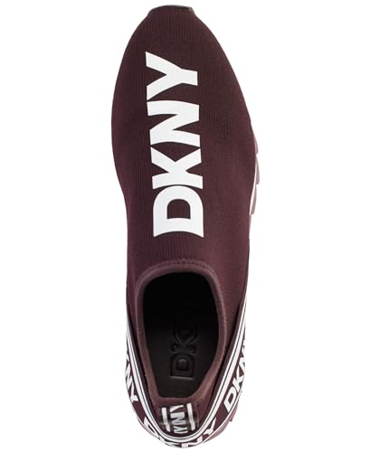 Image of DKNY Women's Abbi Knit Slip on Sneaker with Logo