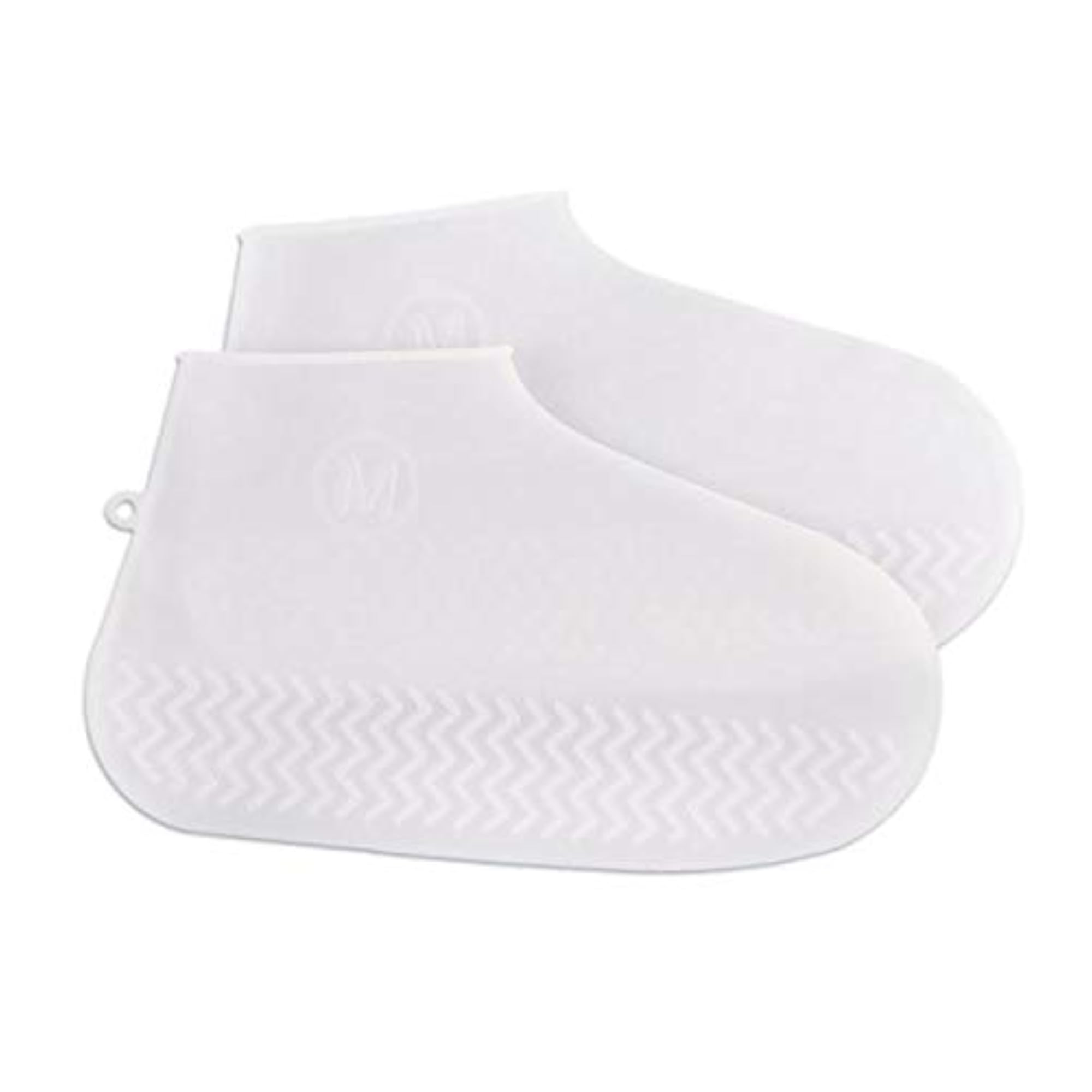 Reusable Silicone Overshoes Rain Waterproof Shoe Covers, M