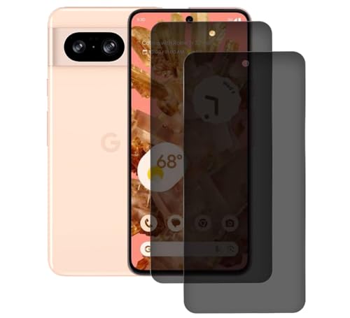 Film en verre trempé anti-espion Google Pixel 8 protecteur d'écran résistant aux rayures