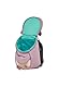 Affenzahn Kleiner Freund Kindergarten-Rucksack für 1-3 Jährige Ergonomisch Reflektierend Ziehzunge mit Namensschild Otter - Braun