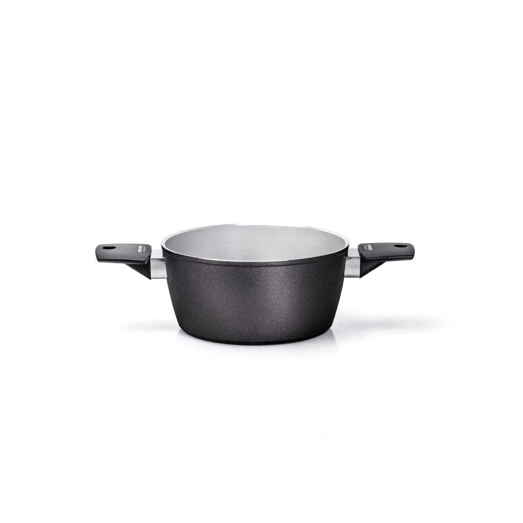 Moneta Futura Casseruola 20Cm, Rivestimento Naturale Finegres (No Pfas), Anche Per Induzione