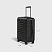 Away Bigger Carry-On Luggage, Lightweight Hardside Large Suitcase with Spinner Wheels, TSA Lock, Airline Approved, Jet Black