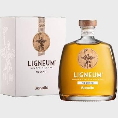 Grappa Di Moscato Bonollo – Italienische Premium-Grappa aus Muskat-Trauben – Aromatisch, blumig...