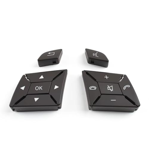 Bouton-poussoir de volant Mercedes W166 gris usé à remplacer