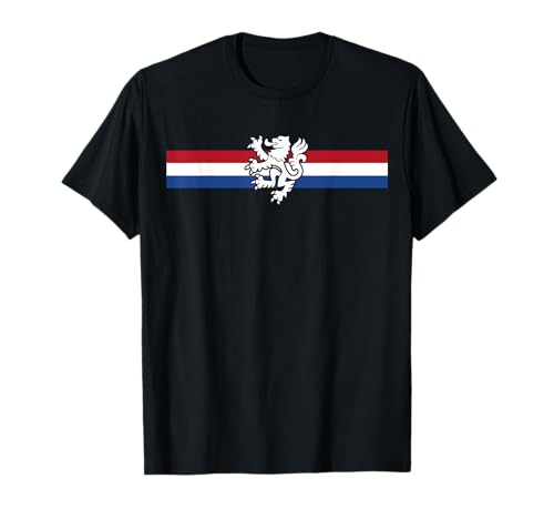 Image of Holland Emblem Lion Nederland Flag Netherlands T-Shirt