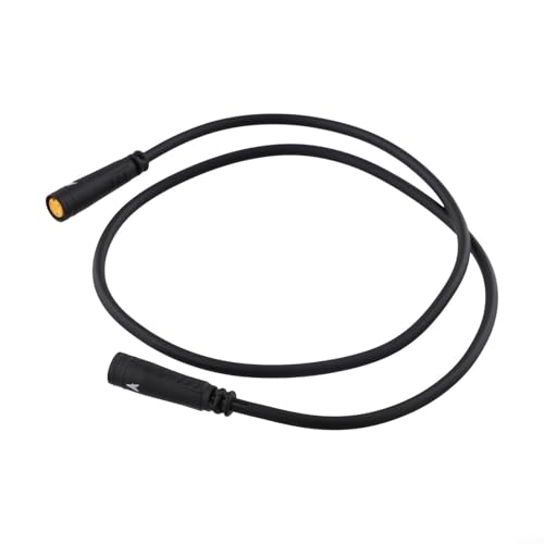 Câble d'extension étanche à 3 broches pour vélo électrique avec connecteurs mâles vers femelles à double extrémité pour scooters électriques, motos et moteurs de moyeu (deux femelles)