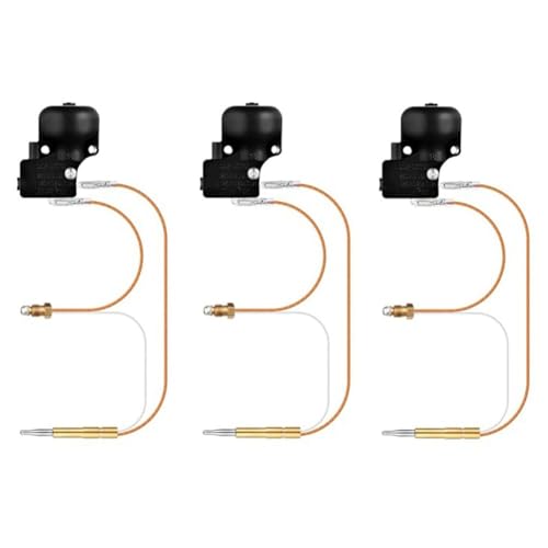 Helilyco Termoventilatore da esterno per terrazza, alimentato a propano, riscaldatori da giardino e interni, 59,7 cm, interruttore di sicurezza anti-ribaltamento, 1 pezzo di ricambio