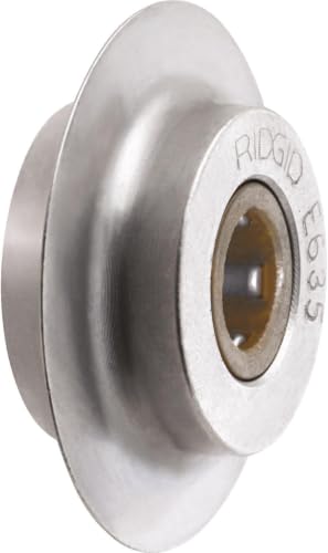 Image of RIDGID 29973 Model E635 Replacement Wheel for Model 35S and Model-65S Stainless Steel Tubing Cutters, X-CEL Quick Change Replacement Pipe Cutter Blade with Bearings, full size (Pack of 12)