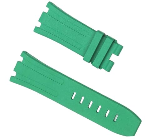 Bracelet caoutchouc fluor 28mm anti poussière pour montre AP 15710