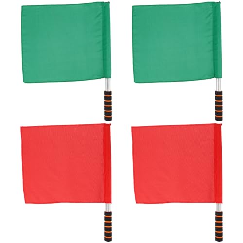 Drapeaux de touche avec manche acier inoxydable haute résistance BESPORTBLE