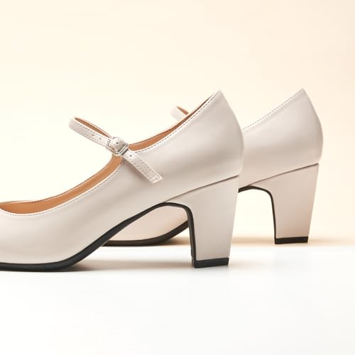C.Paravano Women's Pumps | Womens Heels | Closed Round Toe | Low Heels | Comfortable Heels Women3