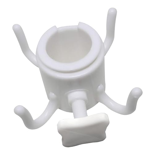 kesurpae Compact Beach Umbrella Hooks 4 Pronged Claws Easy Installation High Strength Durable For Hanging Essentials Camping Trips Purse Umbrella Pole Anchor Clips