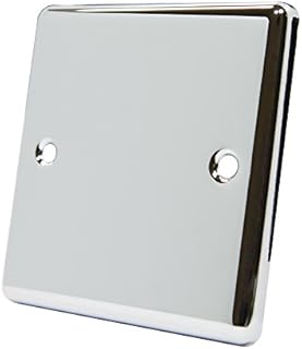 AET CPC1GBP Polished Chrome Classical Single Electrical Blanking Plate 1-Gang