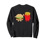 French Fries Hamburger Cheeseburger Friends Fast Food Fries Sweatshirt