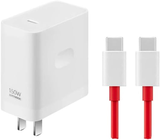 Original Super Vooc150W Charger for oneplus Ace 13 12 13t 12t 12s Pro Fast Wall Charger with 6.5ft 15A Type C to C Cable (150W)