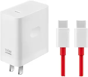 Original Super Vooc150W Charger for oneplus Ace 13 12 13t 12t 12s Pro Fast Wall Charger with 6.5ft 15A Type C to C Cable (150W)