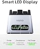 llano set de 2 baterías LP-E17 y cargador rápido de 20W de 2 ranuras, aluminio CNC | para Canon EOS R50 50V R100 RP R10, 250D, 200D, 850D, 800D, 750D, 760D, EOS M3, M5, M6, pantalla LED de energía 8