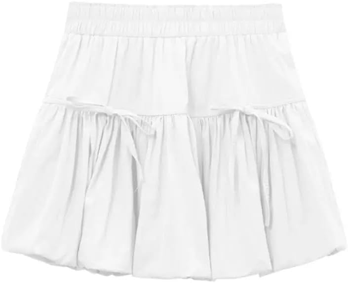 Girls Athletic Skirts with Pockets High Waisted Tennis Golf Running Sports Skirt